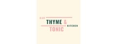 Thymeandtonic offer